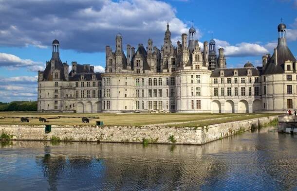 Loire Valley Chambord Castle France.