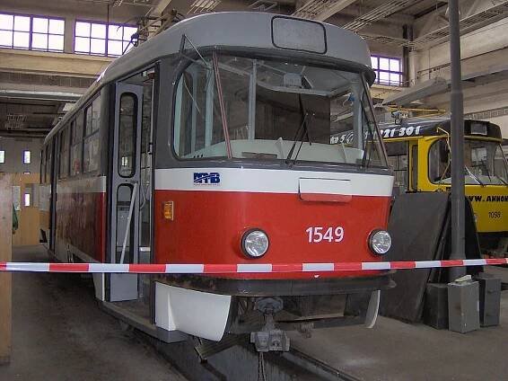 Fotografie ČKD Tatra T3 1549 DPMB