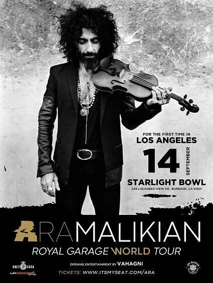 Ara Malikian & Band – Los Angeles Debut Concert! – LA Concert Group