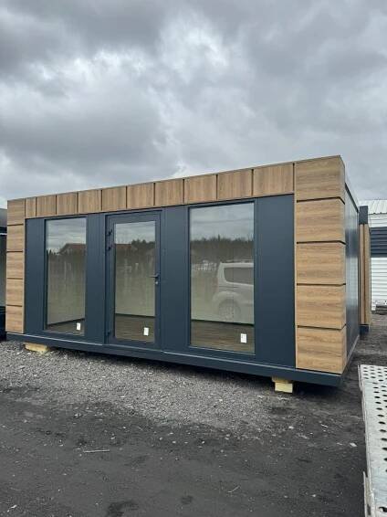 ZAHRADNÍ DŮM OBYTNÝ PAVILON KONTEJNER DŮM STRÁŽCE KANCELÁŘ 600X300