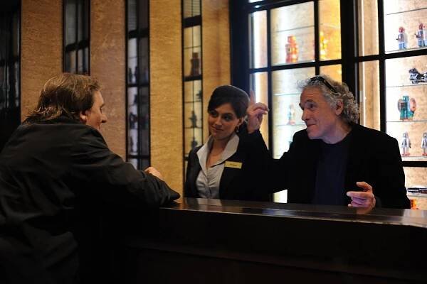 Gérard Depardieu, Abel Ferrara - Vítejte v New Yorku - Z natáčení