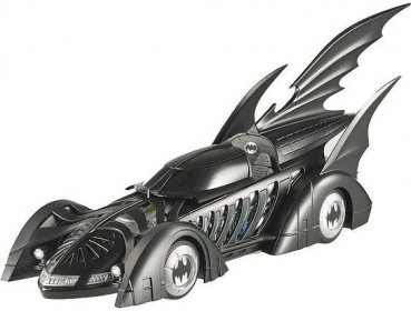 Hot Wheels Batman Prémiové auto 1:50 Batman forever Batmobile