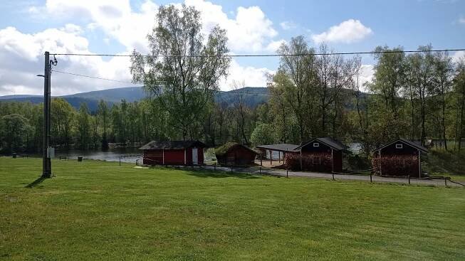 Malé švédsko Maringotka u singltreku, pronájem chatek Nové Město pod Smrkem - ubytování Jizerské hory, 18390