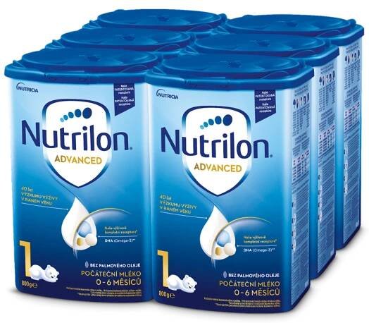 Nutrilon Advanced 1 6x 800 g od 2 550 Kč