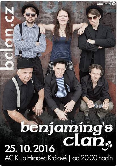 Koncerty 2016 - Benjaming's Clan – Rock'n'Dudy
