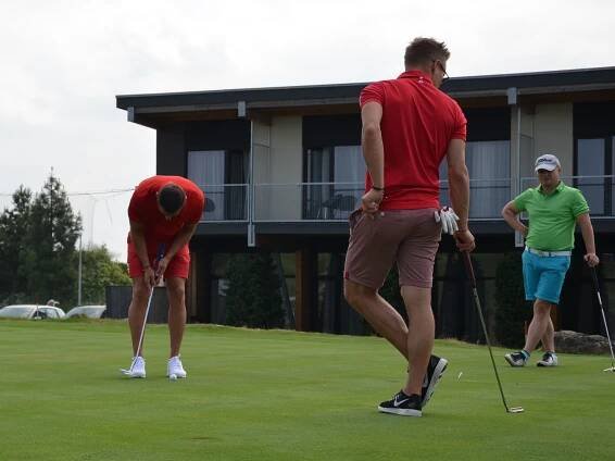 Ze sparťanů hráli golf úplně nejlépe tenisté