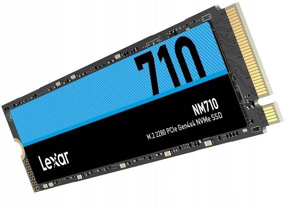 SSD disk Lexar NM710 1TB M.2 2280 PCI-E x4 Gen4 Kapacita disku 1TB