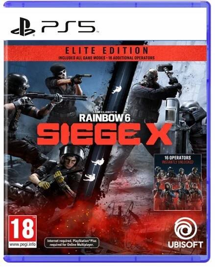 TOM CLANCY’S RAINBOW SIX SIEGE X – ELITE EDITION PS5