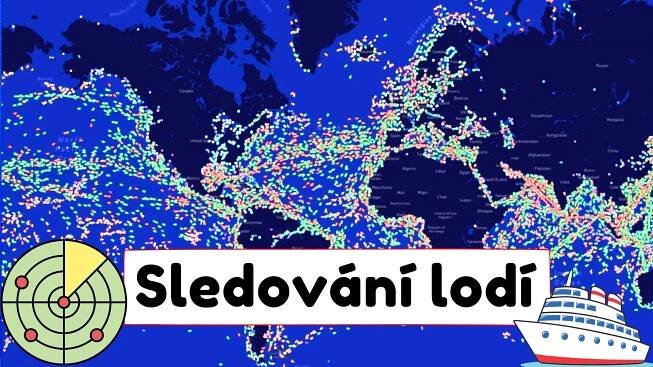 Sledování lodí na mapě - Radar lodí Online