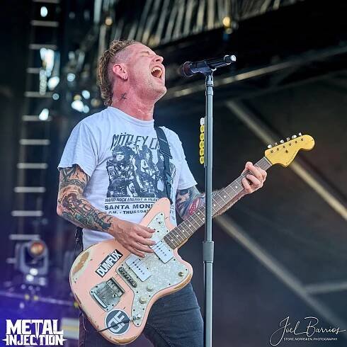 COREY TAYLOR Drops Off Aftershock Festival Due To Injury & COVID