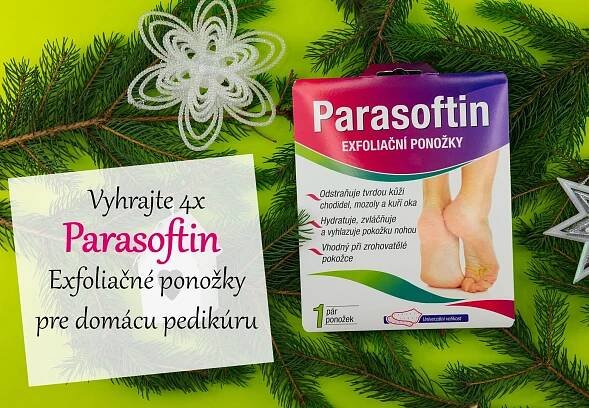 Vyhrajte 4x Parasoftin Exfoliačné ponožky pre domácu pedikúru - KAMzaKRASOU.sk