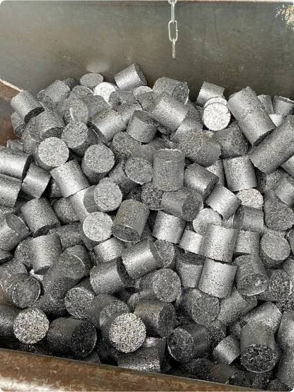 Aluminum Briquetting Process - RUF Briquetting Systems