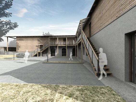 Polyfunkční dům Loděnice | Architekti Libor Přeček – projekční kancelář