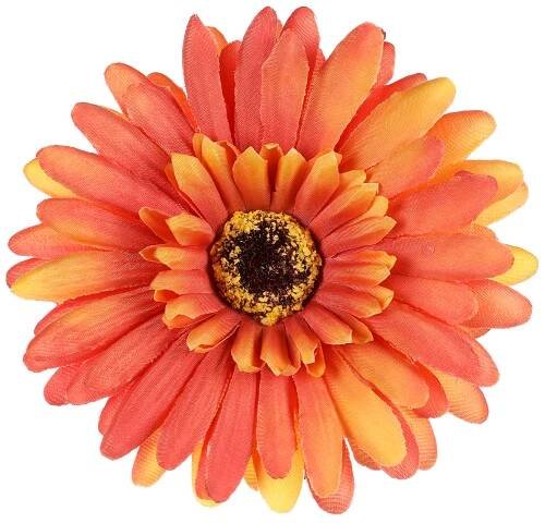 Umělý květ Gerbera - oranžová - KUM3421-ORA