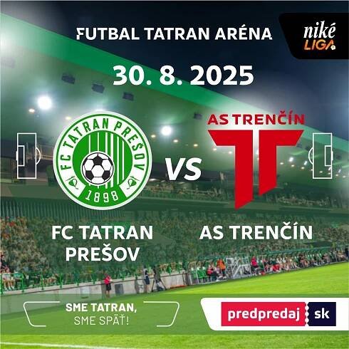 Zápasy | FC Tatran Prešov