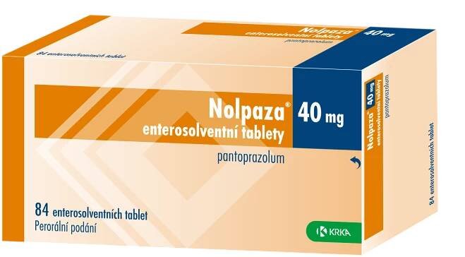 Nolpaza 40MG, enterosolventní tableta | Krka
