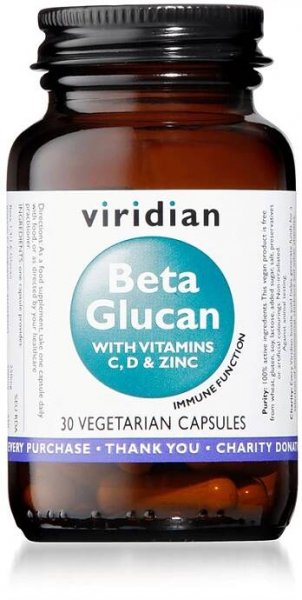 Viridian Beta glukan 30 kapslí od 449 Kč - Heureka.cz