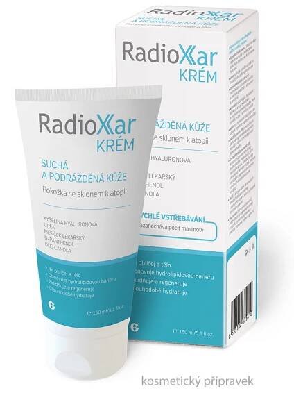 RadioXar krém a RadioXar tekuté mýdlo