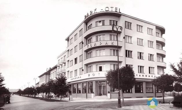 Hotel Bellevue Tlapák (Dobové fotografie (před rokem 2000))