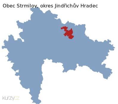 Strmilov v okrese Jindřichův Hradec