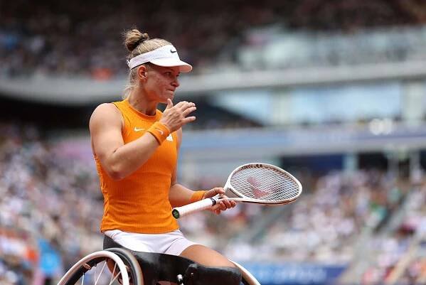 Wheelchair tennis great Diede de Groot is human after all