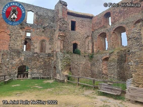19. Ariel Rally 2022 Hrad Nečtiny - Český Ariel Klub