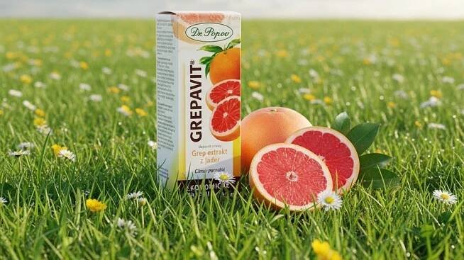 GREPAVIT® – grep extrakt z jader, 100 ml - Dr. Popov