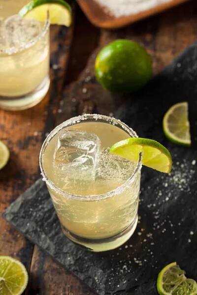 Domácí klasický Margarita nápoj — Stock obrázek