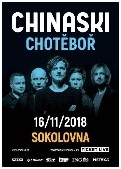 iChotěboř.cz : Chinaski v Chotěboři