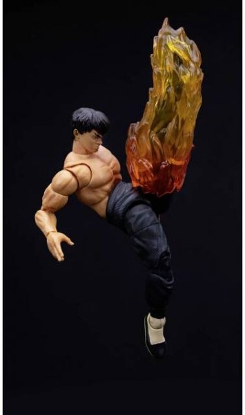 Jada Toys Street Fighter II Fei-Long 6" Figure