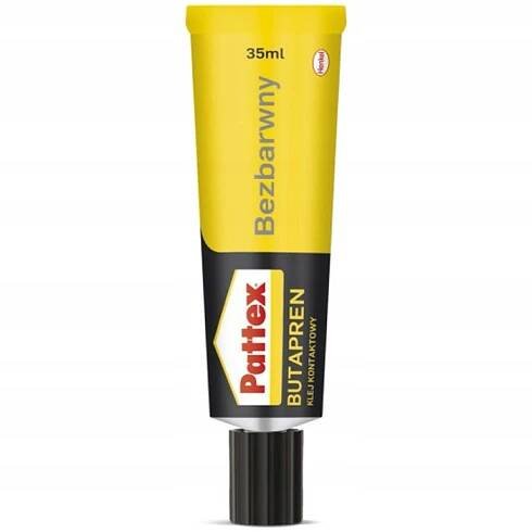 KONTAKTNÍ LEPIDLO PATTEX BUTAPREN 35ml BEZBARVÉ VODĚODOLNÉ ELASTICKÉ