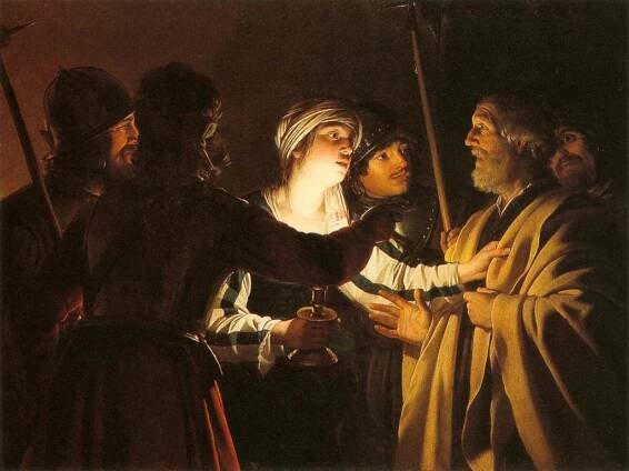 Soubor:Gerard van Honthorst - The Denial of St Peter - WGA11661.jpg