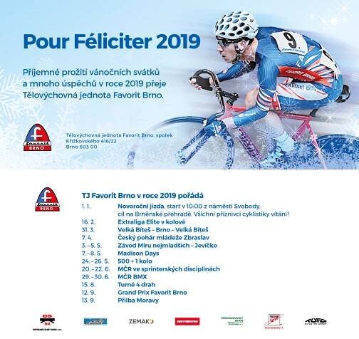 PF 2019 a pozvánka na závody - TJ FAVORIT BRNO