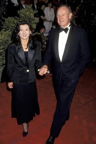 Gene Hackman and Betsy Arakawa in 1994. 