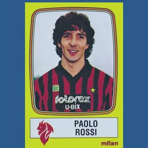 Tutte le figurine di Paolo Rossi