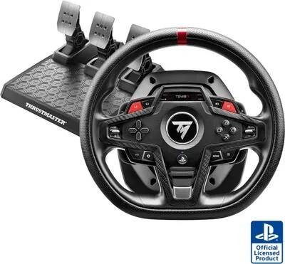 Obrázek produktu pro Thrustmaster T248R, Volant + Pedály, PC, PlayStation 4, PlayStation 5, Kabel, USB, Černá, Kabel