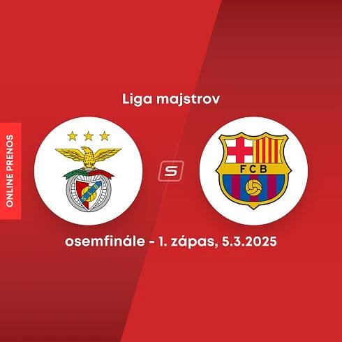 Liga majstrov: Barcelona triumfovala v Lisabone i napriek početnej nevýhode