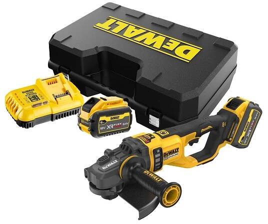 Aku bruska úhlová 230mm 54V XR 9,0Ah Li-Ion FLEXVOLT DCG460X2 DeWALT - UNIVERZÁLNÍ NÁŘADÍ.CZ s.r.o.