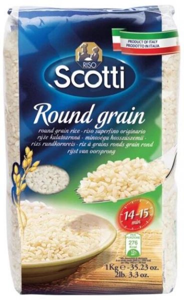 Riso Scotti Rýže kulatozrnná 1 kg