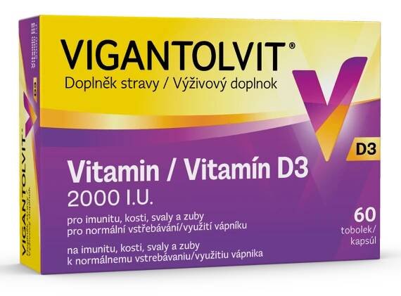 VigantolVit D3 2000 IU 60 tobolek