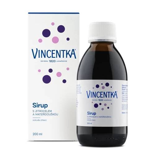 Vincentka sirup 200 ml