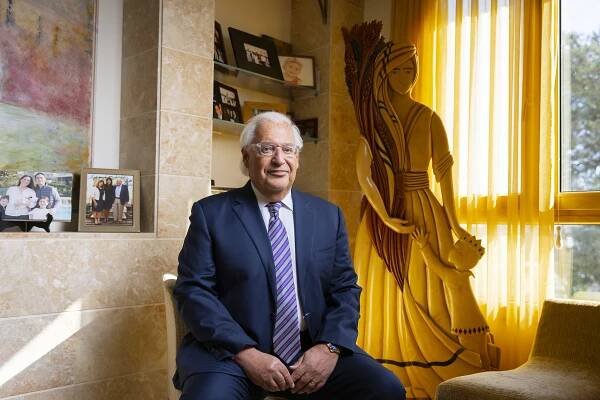 Former U.S. Ambassador to Israel David Friedman poses for a portrait in Jerusalem, November 10, 2021. (Olivier Fitoussi/Flash90)