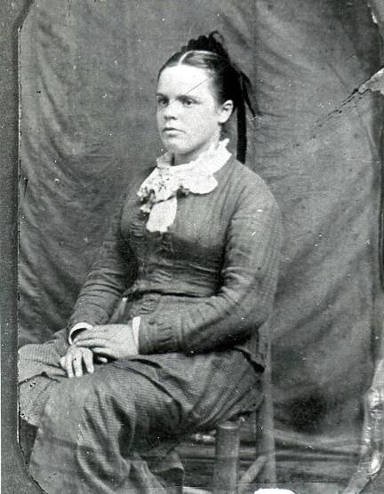 Lucinda Howard Hopkins, abt 1885