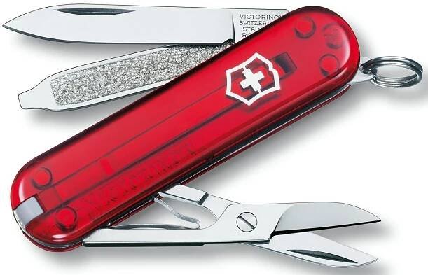 Ivo GRANDIČ - Kleště, kladiva, hasáky, nůžky, nože - Victorinox - 0.6223.T Classic SD kapesní nůž Victorinox