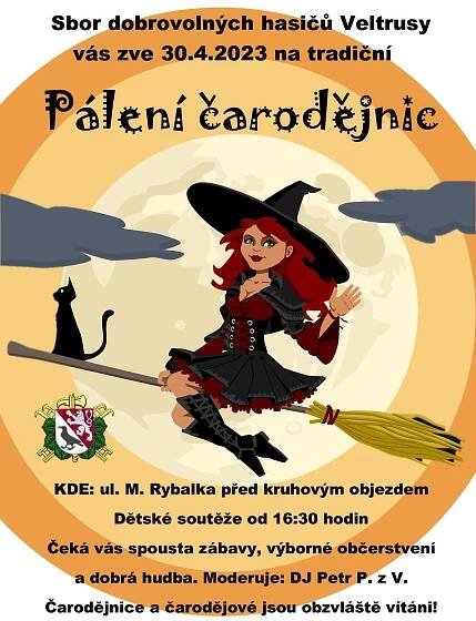 Pálení čarodějnic | Město Veltrusy