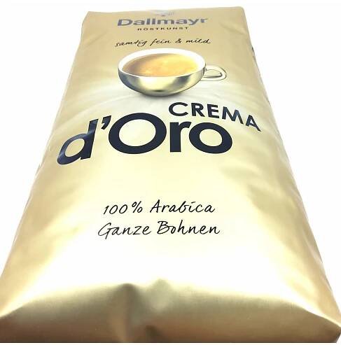 Dallmayr Crema d´Oro zrnková káva 1 kg - KAFFA