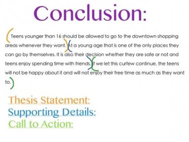 concluding sentence examples