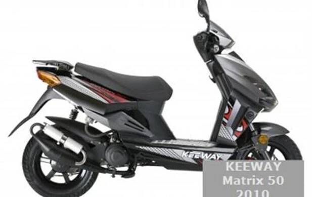 Keeway Matrix 50 - 2010 - technické parametry, názory motorkářů, servisní manuály 