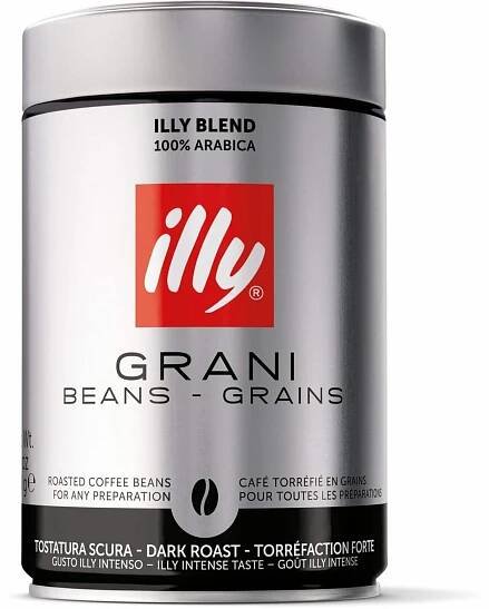 Illy Dark zrnková káva 250 g Chytrá káva