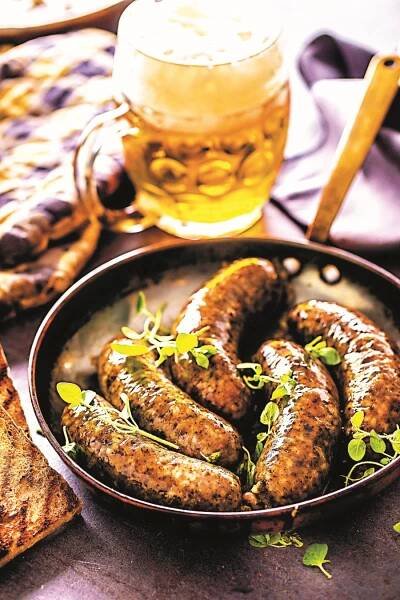Masové jitrnice s rizotem